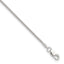 Sterling Silver 1.5mm Round Snake Chain 9in Plus 1in ext. Anklet