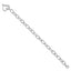 Sterling Silver Rhodium Plated Journey Heart CZ Dangle Bracelet - Larson Jewelers