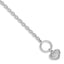 Sterling Silver Polished Heart Bracelet - Larson Jewelers