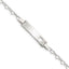 Sterling Silver Heart Baby ID Bracelet - Larson Jewelers