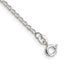 Sterling Silver 1.5mm Open Elongated Link Chain