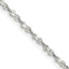 Sterling Silver 1.8mm Twisted Serpentine Chain Necklace