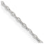 Sterling Silver 1.4mm Flat Oval Cable Chain