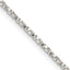 Sterling Silver 1.35mm Twisted Box Chain Necklace