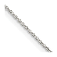 Sterling Silver 1.15mm Flat Cable Chain Necklace