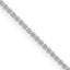 Sterling Silver 1.4mm Diamond-cut Forzantina Cable Chain Necklace