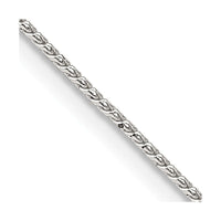 Sterling Silver 0.95mm Round Franco Chain