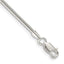 Sterling Silver 2mm Round Snake Chain