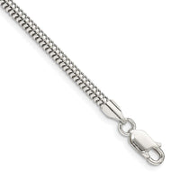 Sterling Silver 3mm Round Snake Chain