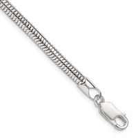 Sterling Silver 4mm Round Snake Chain