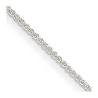 Sterling Silver 1mm Round Spiga Chain Necklace