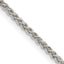 Sterling Silver 1.75mm Round Spiga Chain Necklace