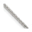 Sterling Silver 1.45mm Diamond-cut Round Spiga Chain Necklace