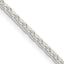 Sterling Silver 2.15mm Diamond-cut Round Spiga Chain Necklace