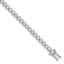 Sterling Silver Rhodium-plated CZ 7 inch Tennis Bracelet