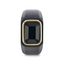 SPARRO Black Titanium Signet Ring With Black Onyx Inlay Outlined in Gold Plating