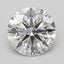 2.5 Carat Certified Round Loose Stone Lab Grown Diamond