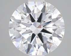 4 Carat Certified Round Loose Stone Lab Grown Diamond