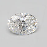 0.7 Carat Certified Oval Loose Stone Lab Grown Diamond