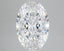 2.5 Carat Certified Oval Loose Stone Lab Grown Diamond