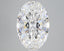 5 Carat Certified Oval Loose Stone Lab Grown Diamond