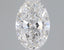 1 Carat Certified Oval Loose Stone Lab Grown Diamond