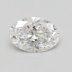 0.7 Carat Certified Oval Loose Stone Lab Grown Diamond