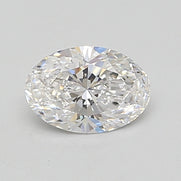 0.7 Carat Certified Oval Loose Stone Lab Grown Diamond