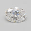 0.7 Carat Certified Oval Loose Stone Lab Grown Diamond