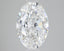 2.5 Carat Certified Oval Loose Stone Lab Grown Diamond