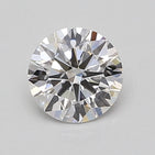 0.8 Carat Certified Round Loose Stone Lab Grown Diamond