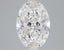 2.1 Carat Certified Oval Loose Stone Lab Grown Diamond