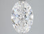 2.8 Carat Certified Oval Loose Stone Lab Grown Diamond