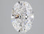 2.1 Carat Certified Oval Loose Stone Lab Grown Diamond