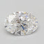 1 Carat Certified Oval Loose Stone Lab Grown Diamond