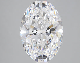 3 Carat Certified Oval Loose Stone Lab Grown Diamond