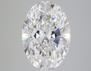 4.3 Carat Certified Oval Loose Stone Lab Grown Diamond