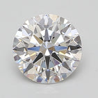 1.3 Carat Certified Round Loose Stone Lab Grown Diamond