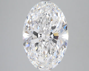 4.1 Carat Certified Oval Loose Stone Lab Grown Diamond