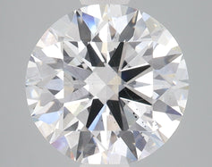 3.7 Carat Certified Round Loose Stone Lab Grown Diamond