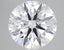 3.4 Carat Certified Round Loose Stone Lab Grown Diamond