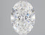 2.1 Carat Certified Oval Loose Stone Lab Grown Diamond