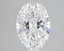 2.3 Carat Certified Oval Loose Stone Lab Grown Diamond