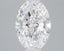 1.4 Carat Certified Oval Loose Stone Lab Grown Diamond