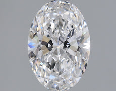 1.9 Carat Certified Oval Loose Stone Lab Grown Diamond