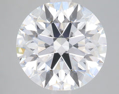 3.7 Carat Certified Round Loose Stone Lab Grown Diamond