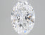 1.6 Carat Certified Oval Loose Stone Lab Grown Diamond