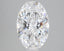 2.4 Carat Certified Oval Loose Stone Lab Grown Diamond