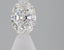 0.7 Carat Certified Oval Loose Stone Lab Grown Diamond