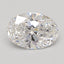 1 Carat Certified Oval Loose Stone Lab Grown Diamond